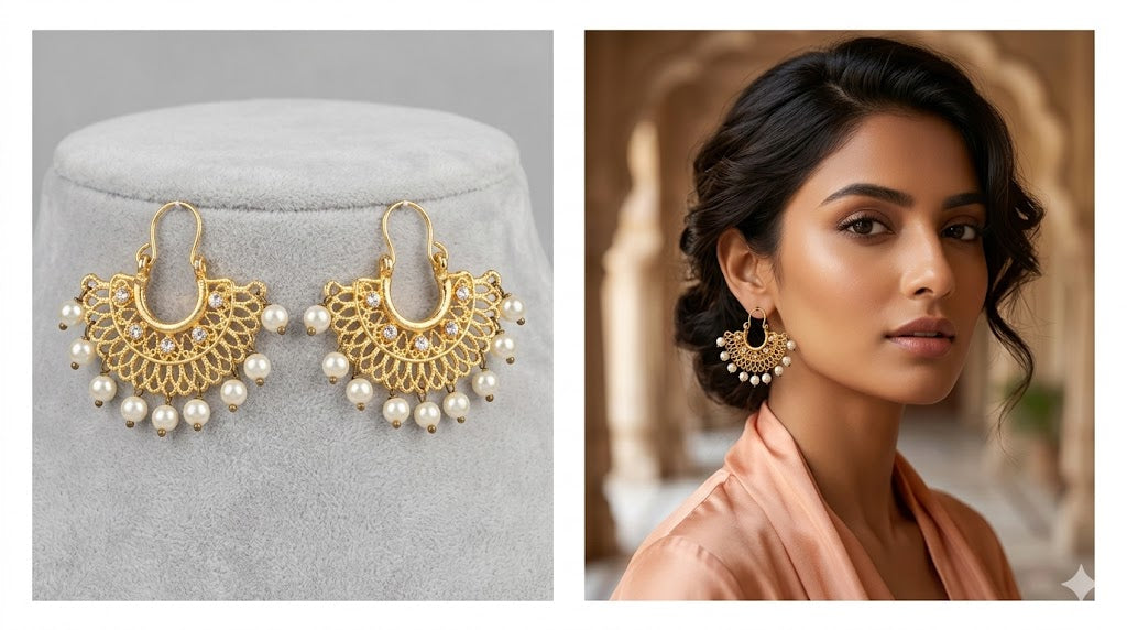Ear Rings Gold-Plated