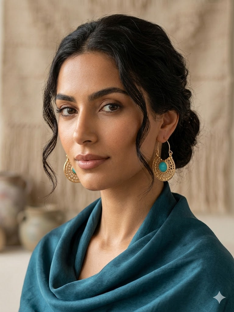 Earrings Gold-Plated