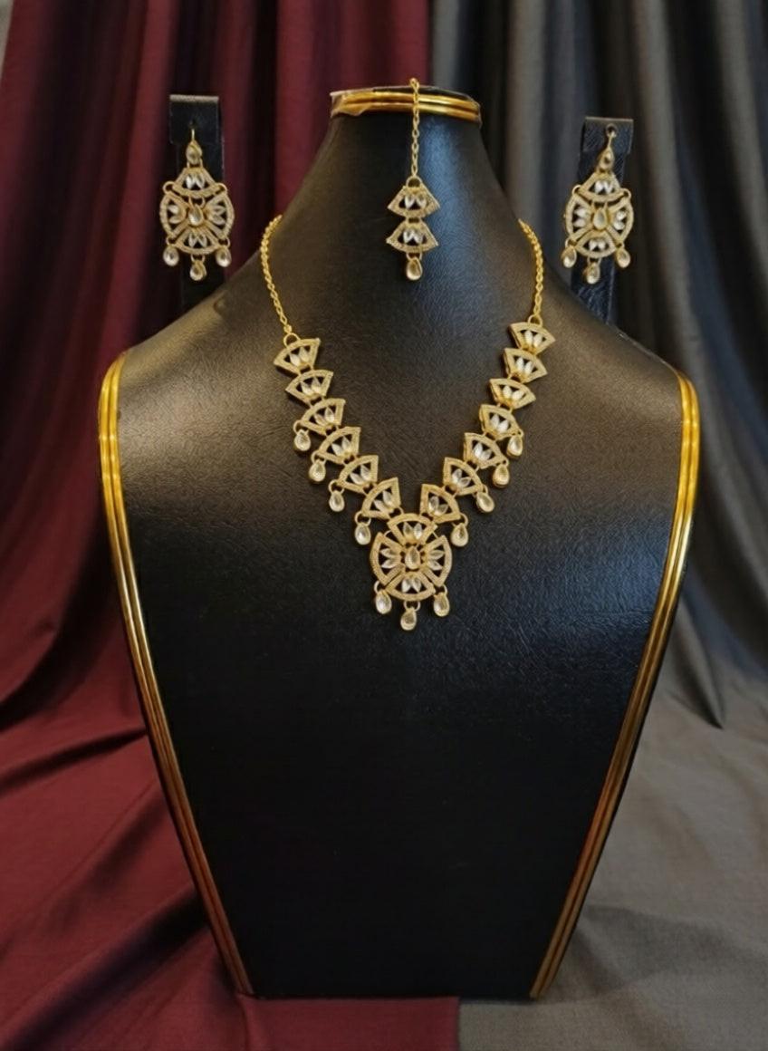 Gold Plated, Necklace Set