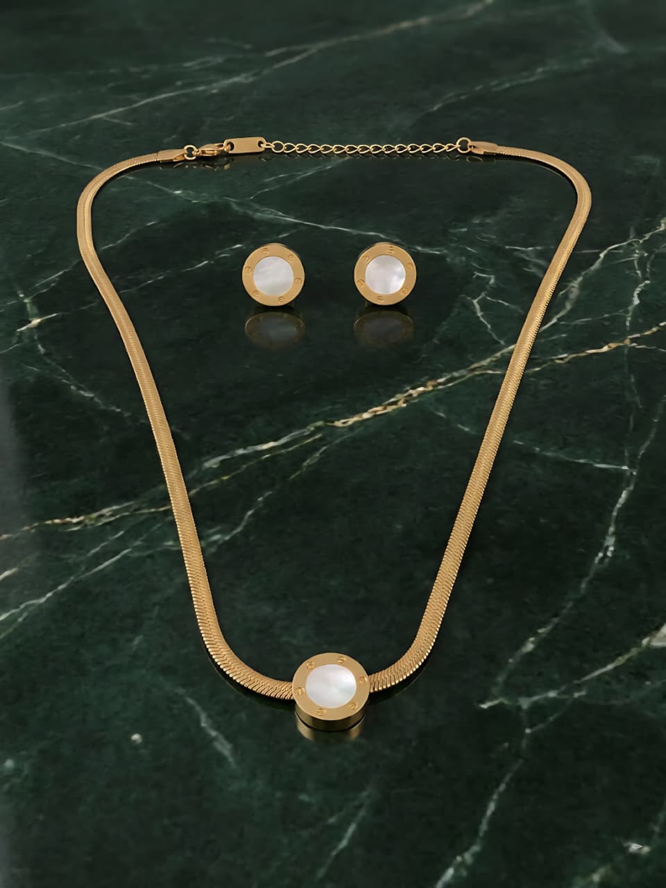 GOLD PLATED NICKLES SET