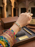 VERCACE DESIGN, GOLD PLATED HANDCUFF