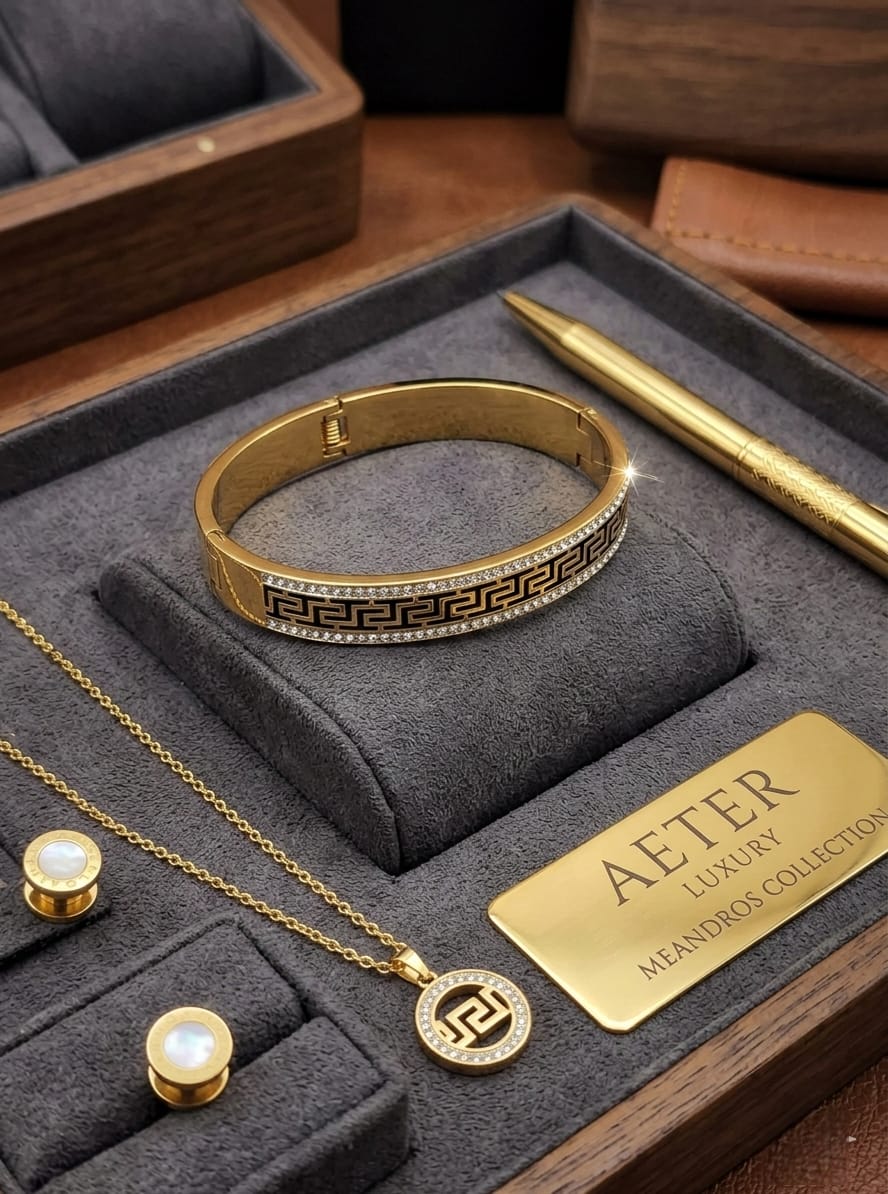 VERCACE DESIGN, GOLD PLATED HANDCUFF