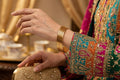 Fancy 24K Gold Plated 4pc Bangles Set  Size