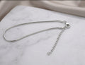 SILVER ANKLET