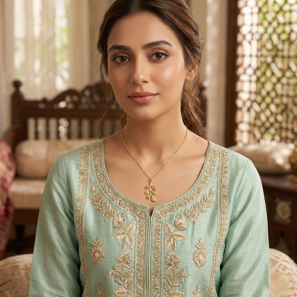 Gold Leaf - Necklace