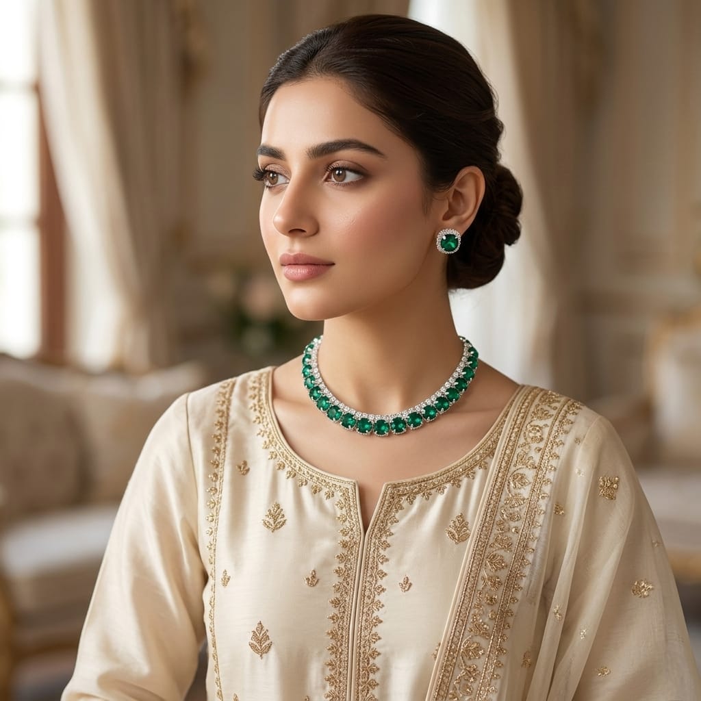 Luxury Diamonds - Jewellery Set Style 1